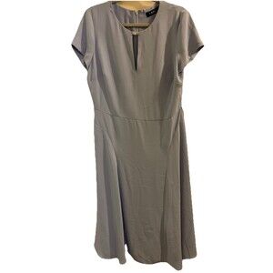 Lauren Ralph Lauren Dress Women's Size 10 Pastel Powder Blue Casual Keyhole New